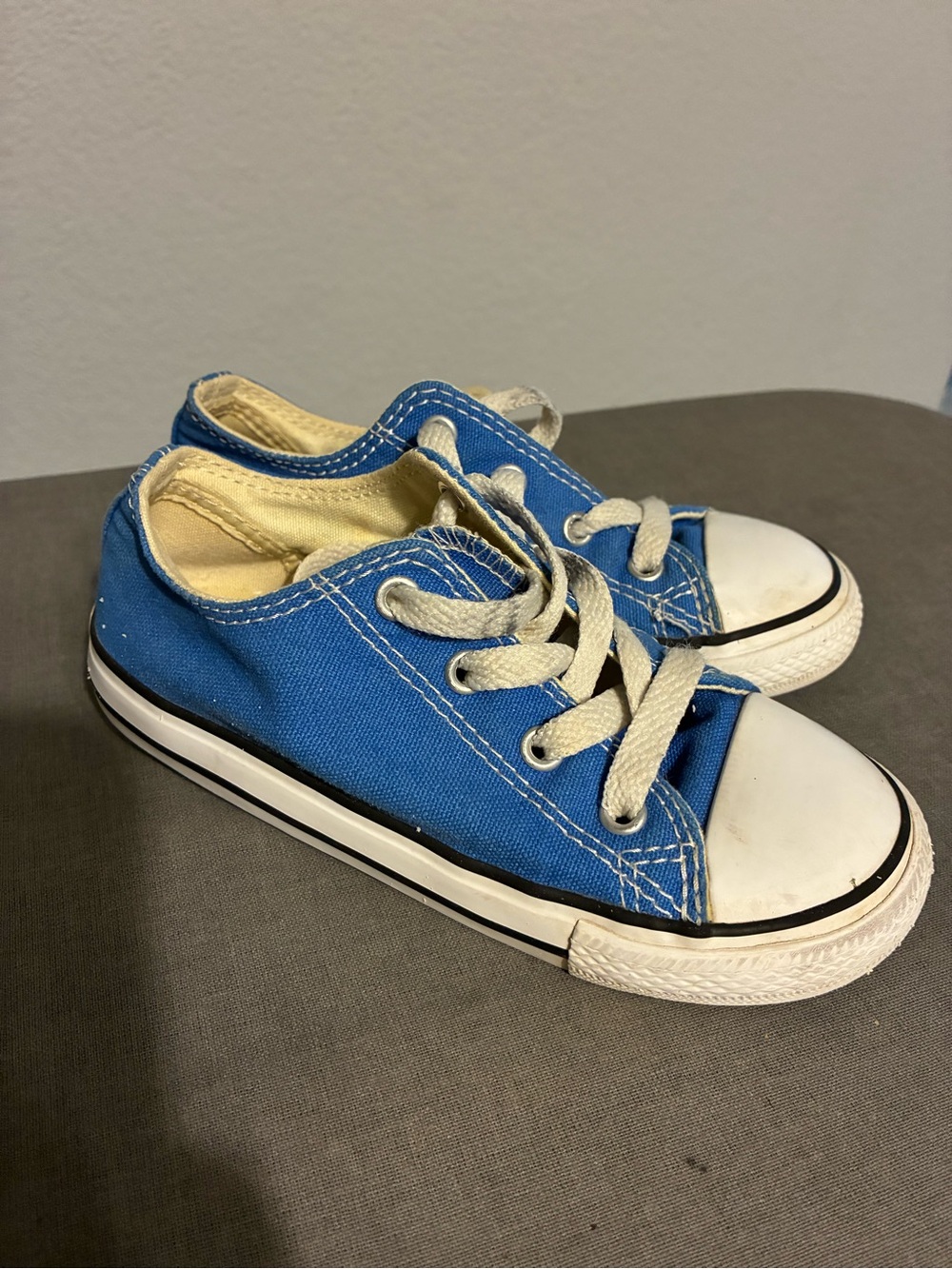 Converse Canvas Kids Sneakers - Blue size 10